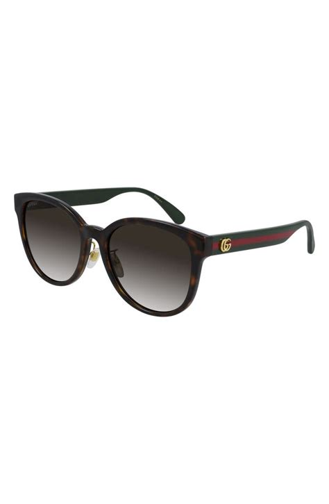 gucci 56mm retro sunglasses|Gucci havana sunglasses men's.